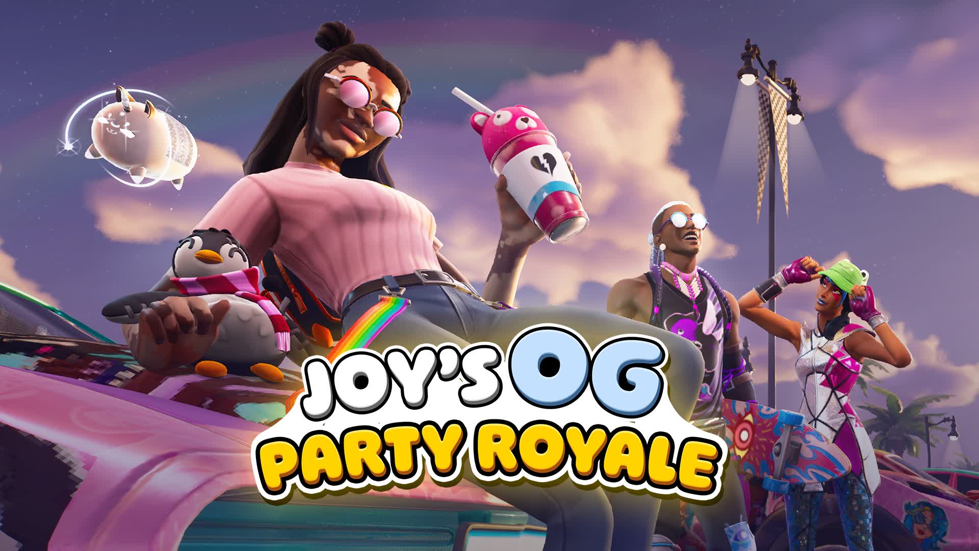 JOY'S OG PARTY ROYALE 🌴 — Fortnite Creative map