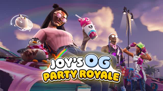 JOY'S OG PARTY ROYALE 🌴 — Fortnite Creative map cover art