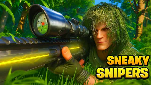 SNEAKY SNIPERS [TROPICAL] - ONE SHOT — Fortnite Creative map