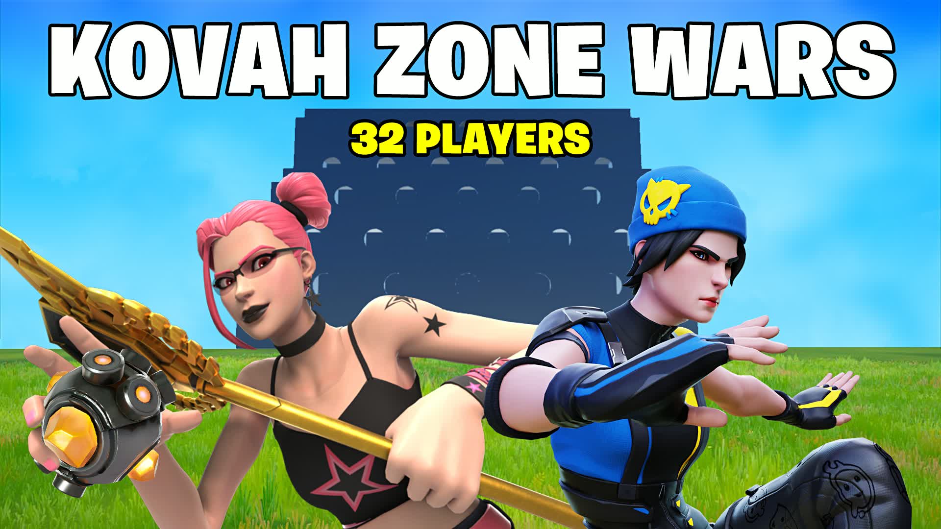 KOVAH ZONE WARS V2 — Fortnite Creative map