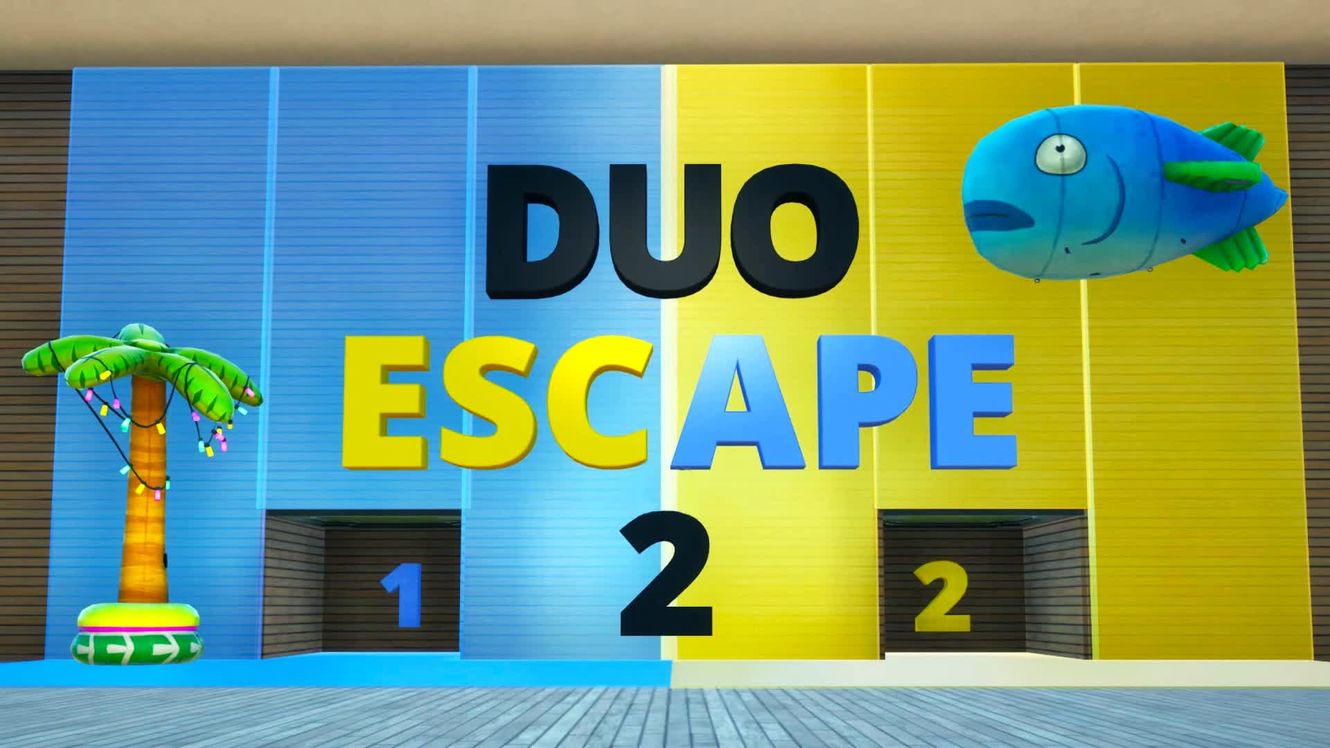 Duo Escape Room 2 - Mitastic — Fortnite Creative map