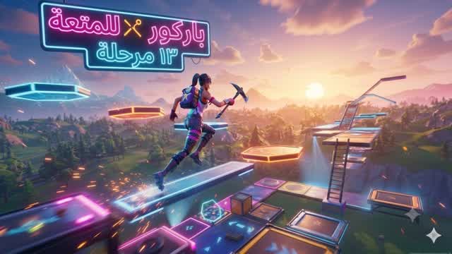 باركور ممتع [ZQ30] — Fortnite Creative map cover art