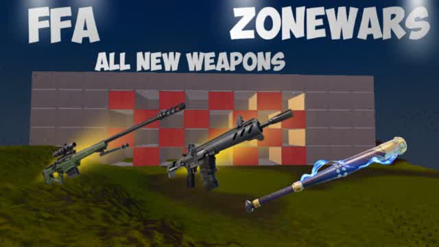 FFA ZONEWARS🌀 — Fortnite Creative map cover art