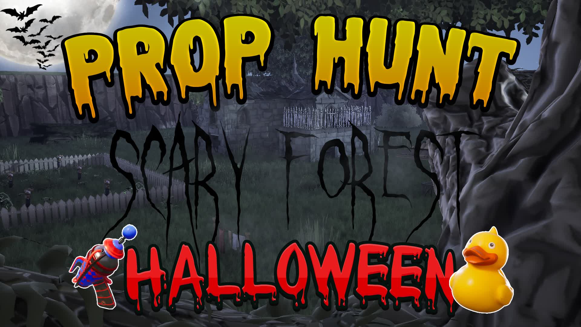 PROP HUNT HALLOWEEN FOREST👻 — Fortnite Creative map