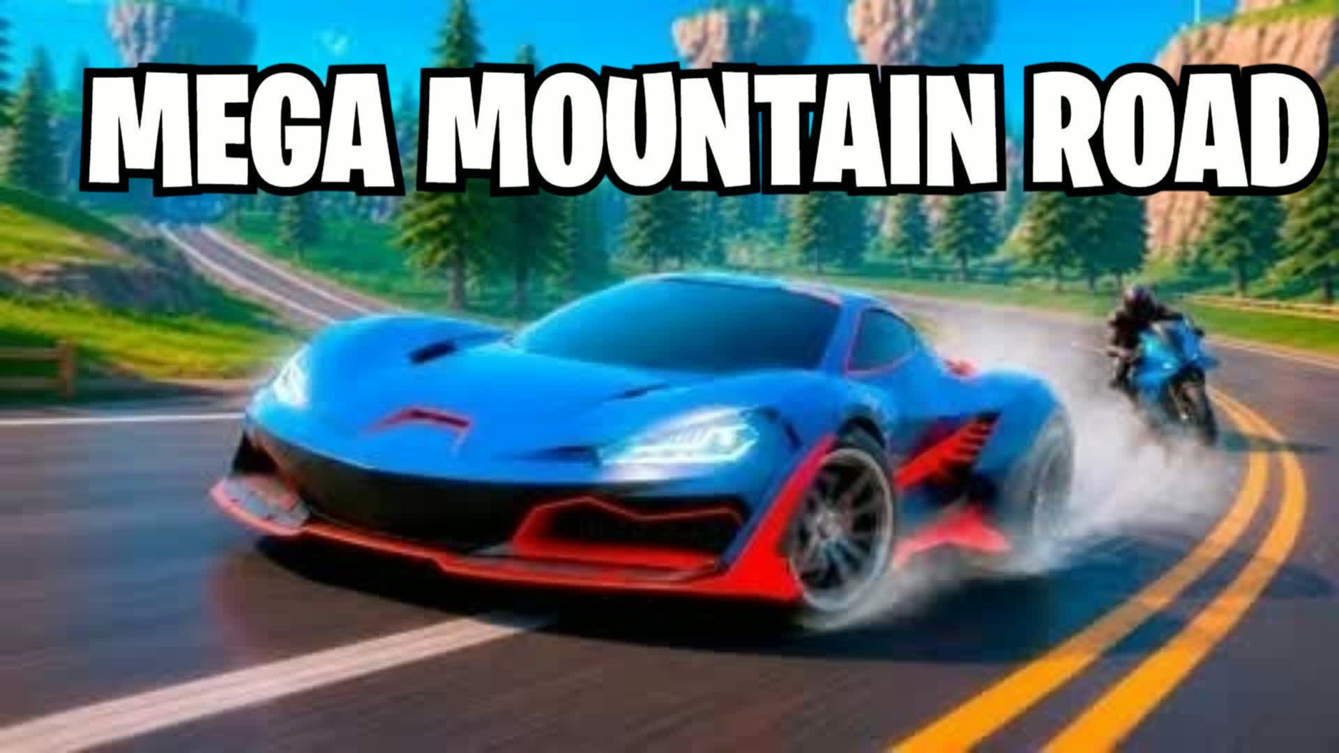 CRAZY ROAD DRIVING RP 🌄 — Fortnite Creative map