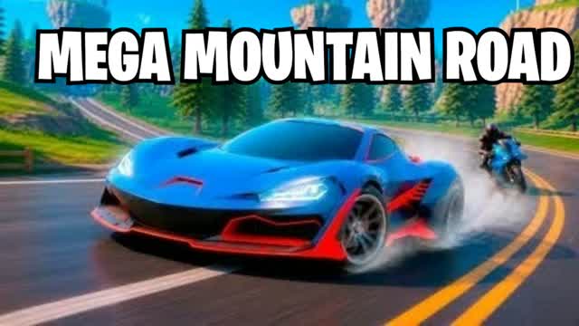 CRAZY ROAD DRIVING RP 🌄 — Fortnite Creative map cover art
