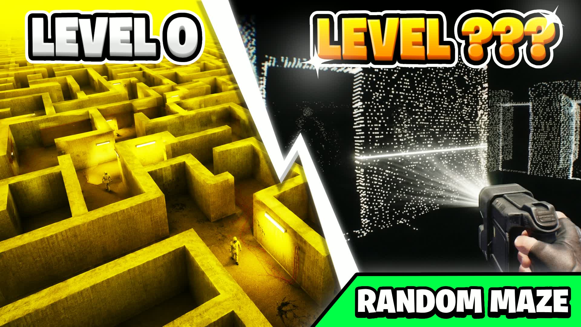 BACKROOMS: RANDOM MAZE [HORROR] — Fortnite Creative map