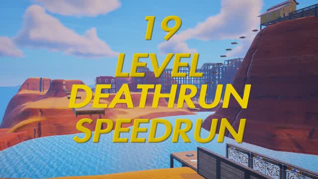 19 LEVEL DEATHRUN — Fortnite Creative map