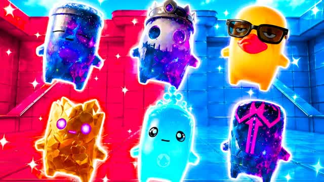 RVB RED VS BLUE ROGUE VS BLEU — Fortnite Creative map cover art