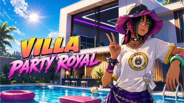 Villa Party Royal — Fortnite Creative map
