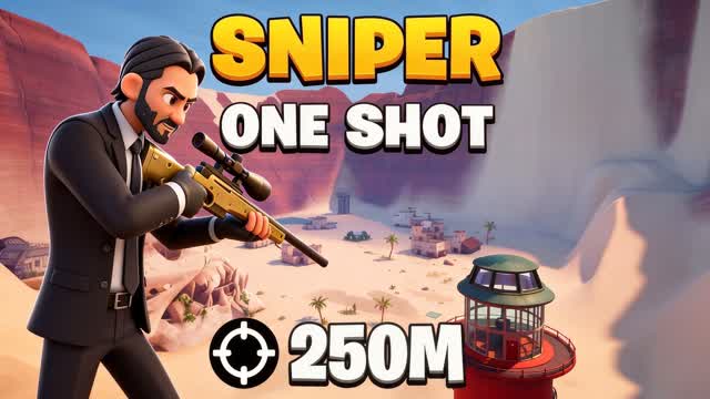 🎯AMAZING SNIPER ONE SHOT 🎯 — Fortnite Creative map