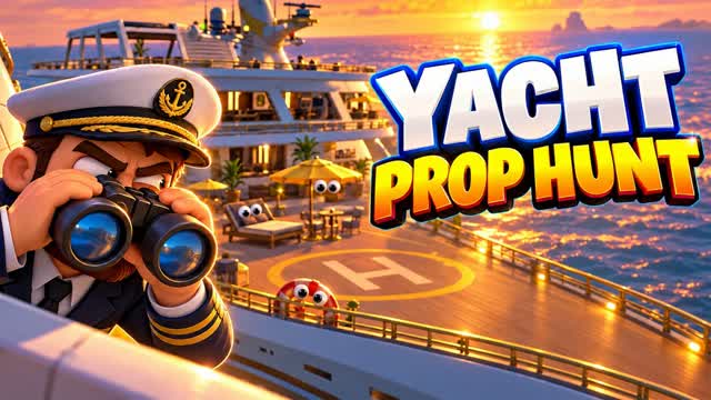 Yacht - Prop Hunt — Fortnite Creative map