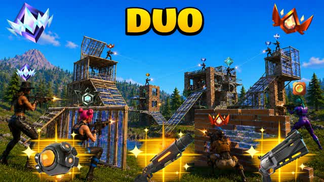 DUO ZONE WARS RANKED - WLBGG — Fortnite Creative map