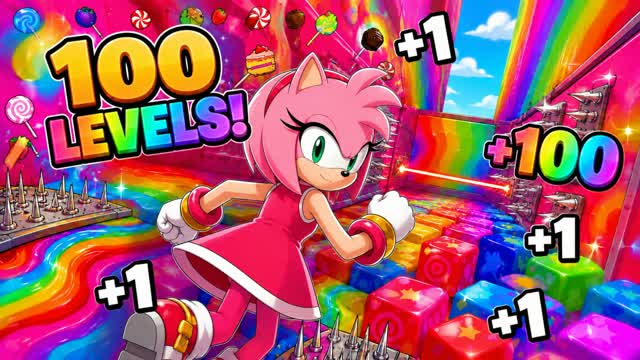 Color Choco Deathrun 100+ Levels 🌈🎨🍫 — Fortnite Creative map