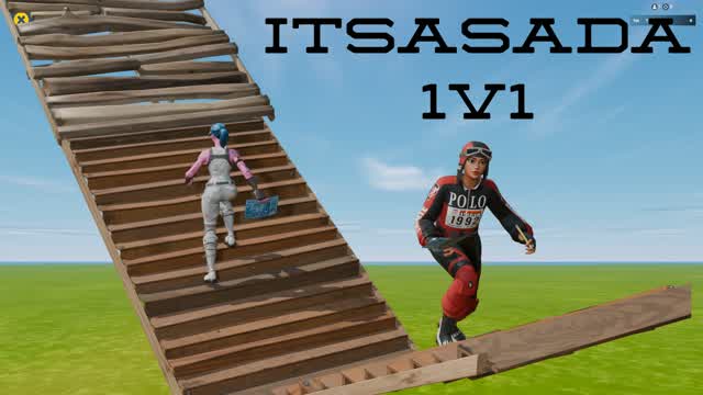 itisasada's 1v1 build fights🤩 — Fortnite Creative map cover art