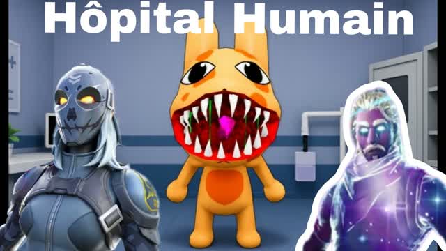 hôpital humain — Fortnite Creative map