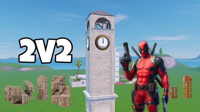 2v2 سكرمز المحترفين Pro Scrims — Fortnite Creative map cover art