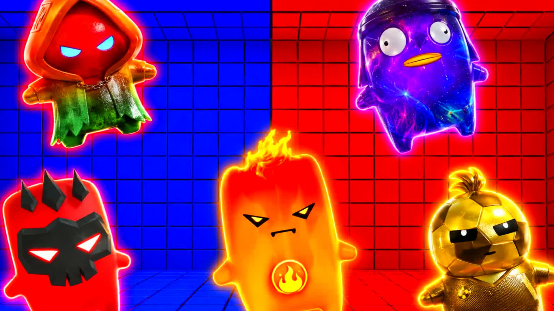 🔥 BLUE VS RED INSANE 🔥 — Fortnite Creative map