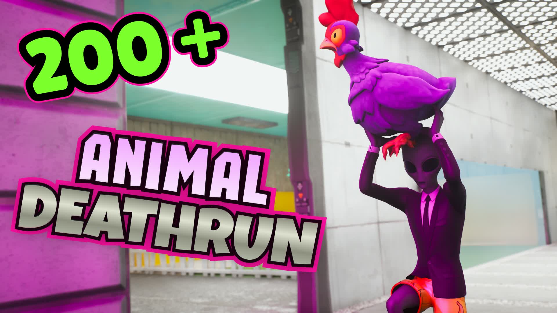 ANIMAL DEATHRUN — Fortnite Creative map