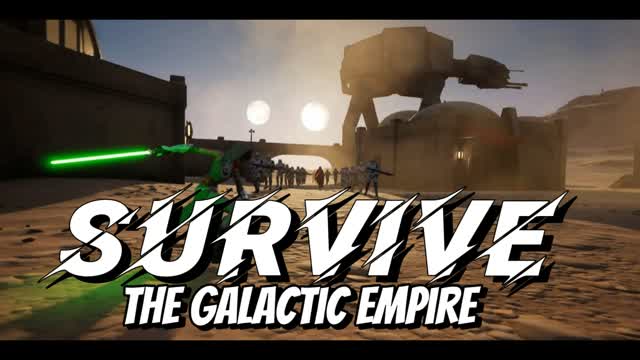 Survive The Galactic Empire — Fortnite Creative map cover art