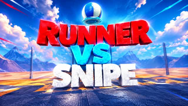 Runner vs snipe — Fortnite Creative map