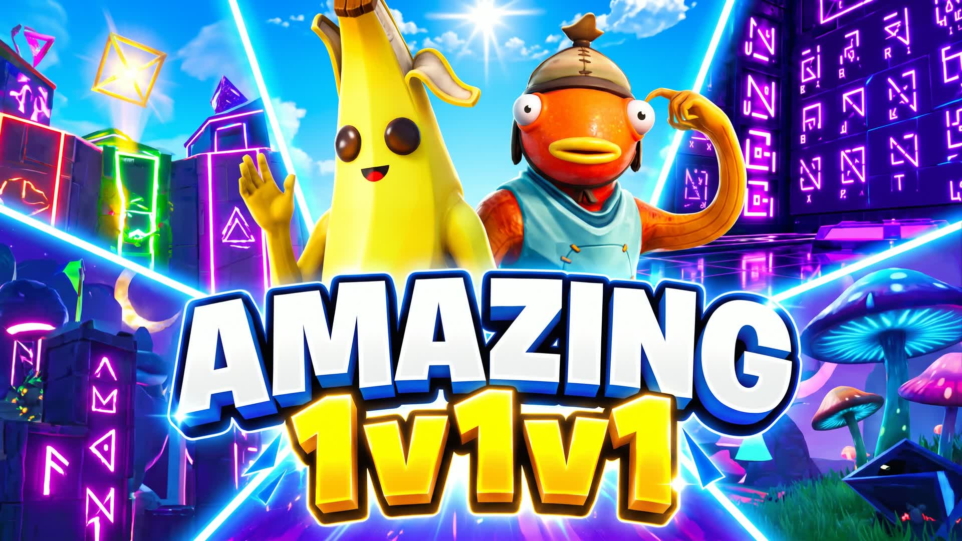 🔫 AMAZING 1v1v1 🔫 — Fortnite Creative map