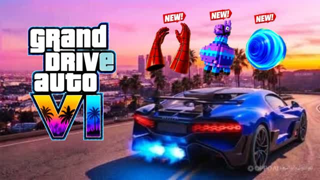 THE DRIVE CITY GDA ROAD 💯 — Fortnite Creative map