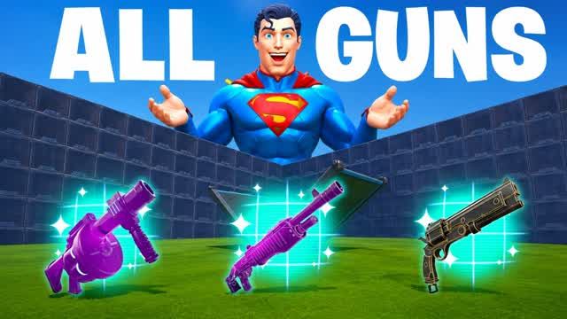 1V1 ULTIMATE ALL GUN — Fortnite Creative map