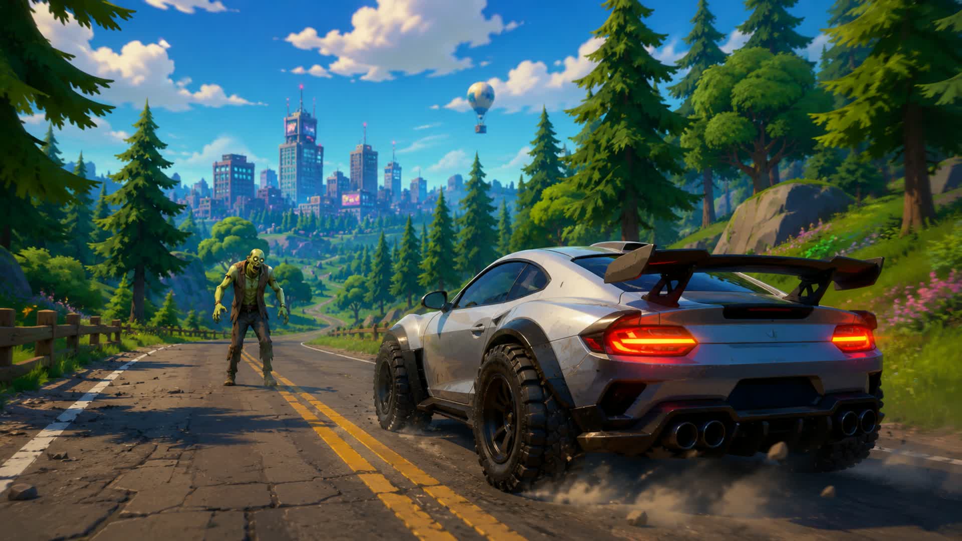 TWDU City Drive 🚗 — Fortnite Creative map
