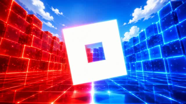 RED VS BLUE BLAST RAID 🔴🔵 — Fortnite Creative map cover art