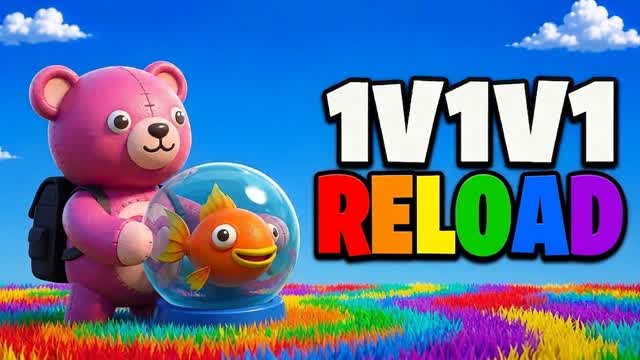 SIDEKICK SUPER 1V1V1 RELOAD — Fortnite Creative map