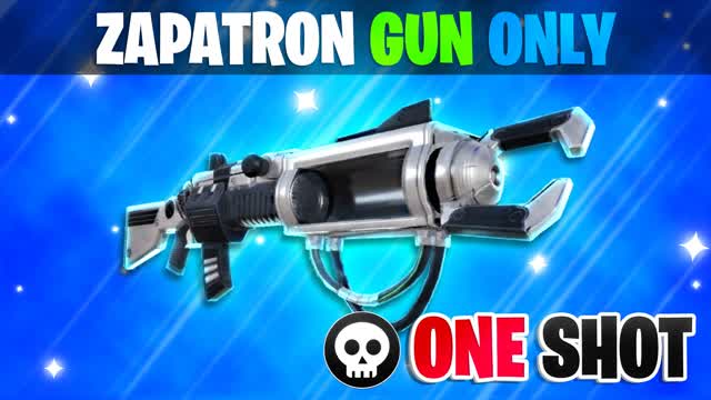 ZAPATRON ONE SHOT 🎯 — Fortnite Creative map cover art