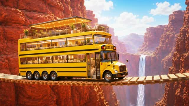 Drive A Bus — Fortnite Creative map