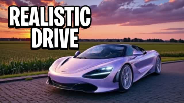 AMAZING REALISTIC DRIVE 💥 — Fortnite Creative map