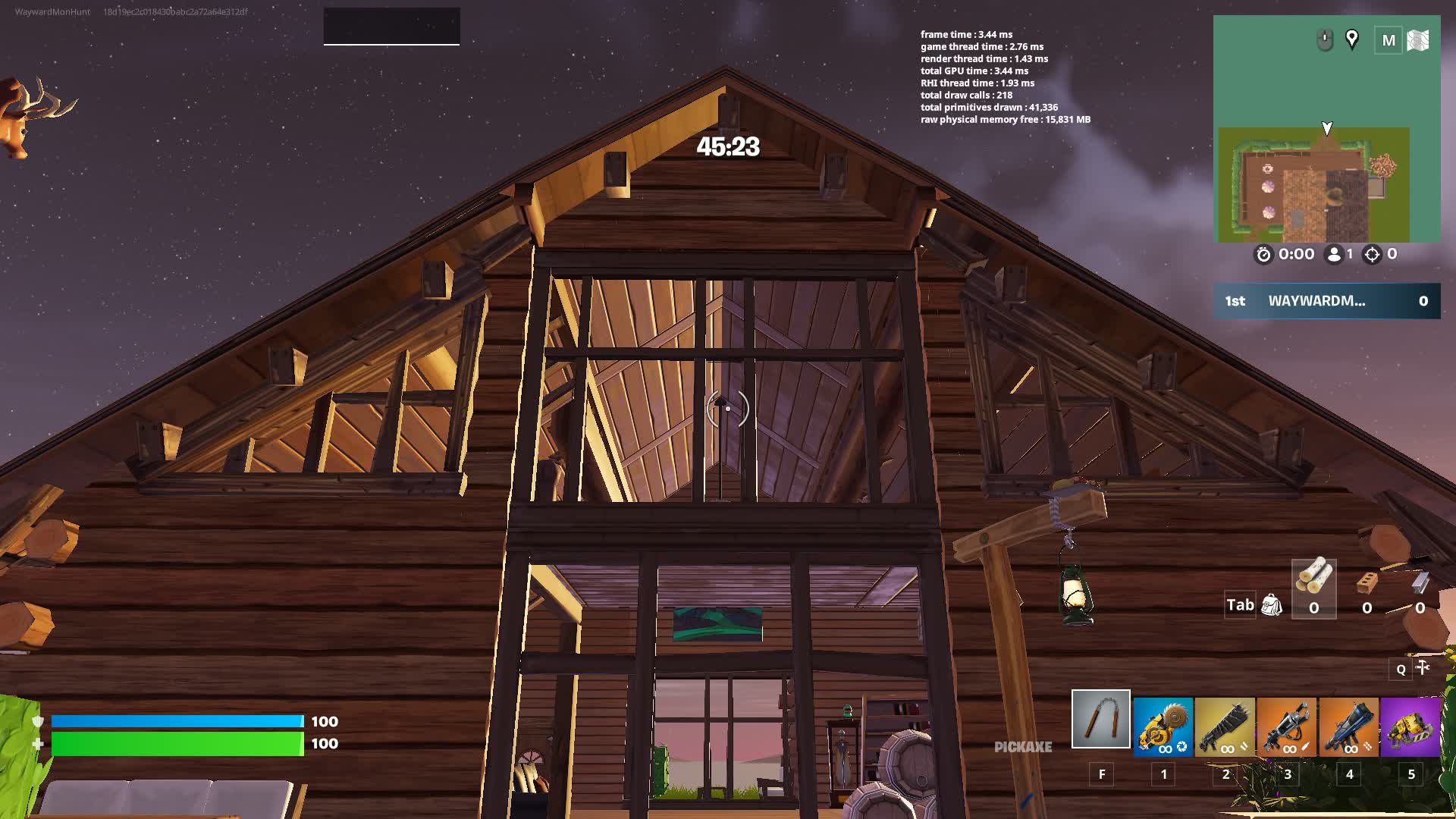 Gun Game play with friends (respawn) — Fortnite Creative map