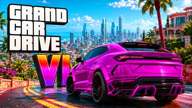 GRAND CAR DRIVE — Fortnite Creative map