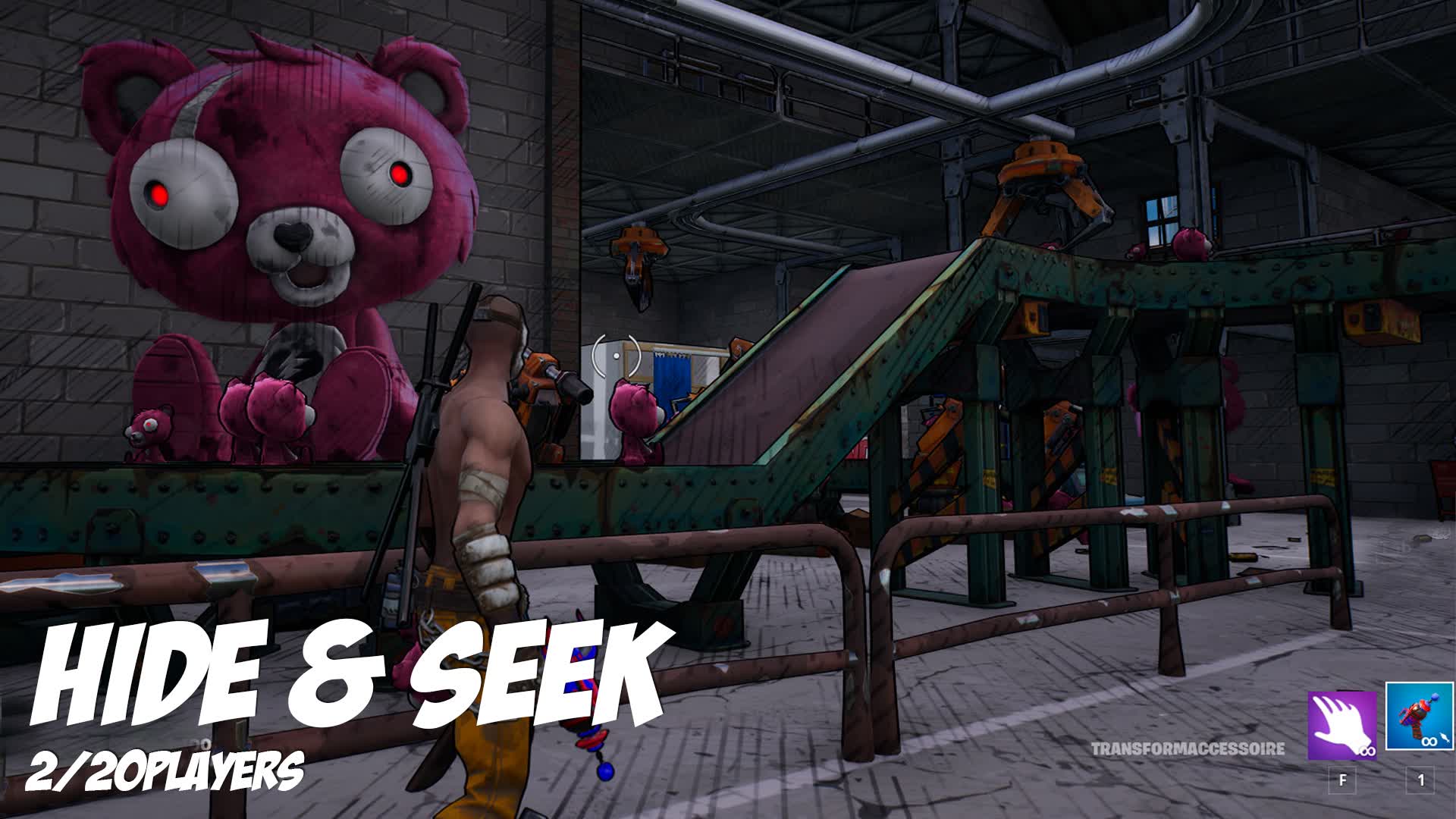 HIDE & SEEK — Fortnite Creative map