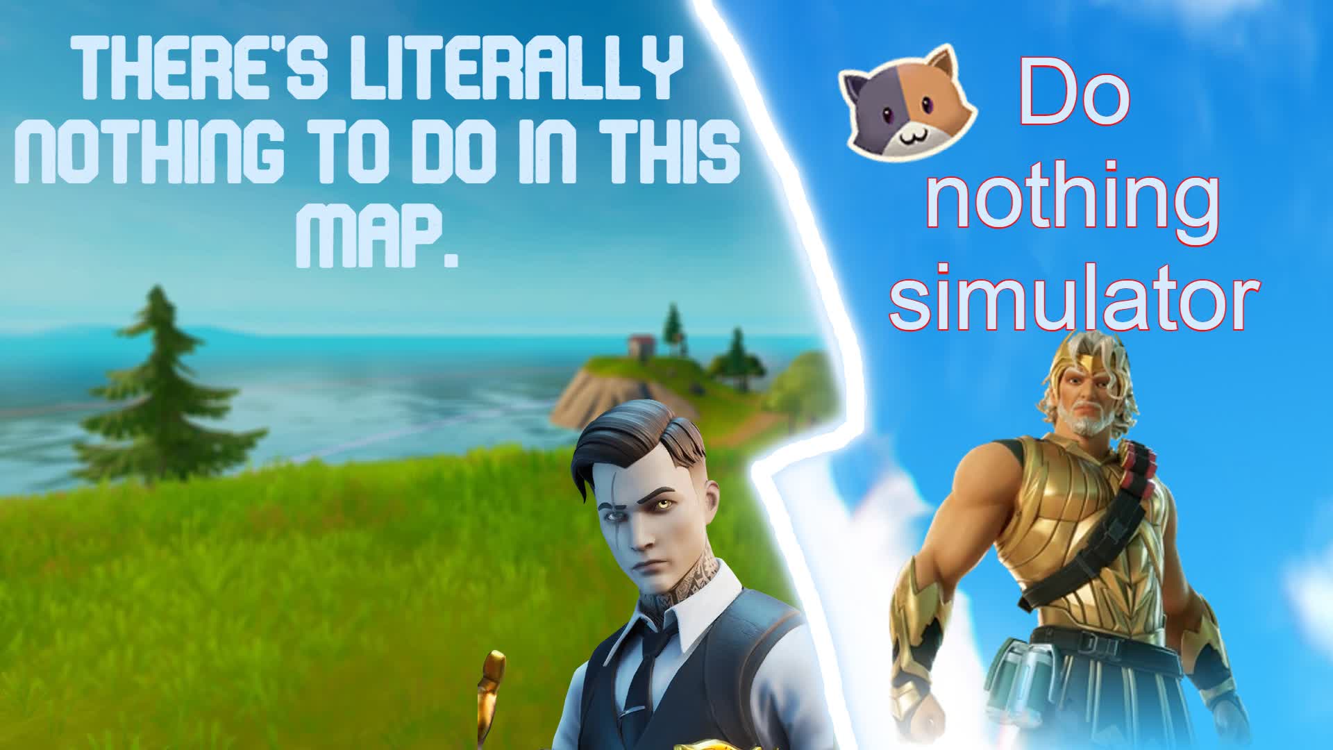Do Nothing Simulator — Fortnite Creative map
