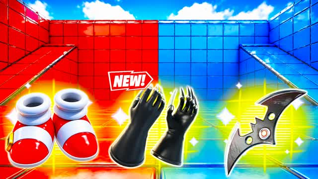 RED VS BLUE PROVE YOUR STRENGTH π΄π΅ β Fortnite Creative map