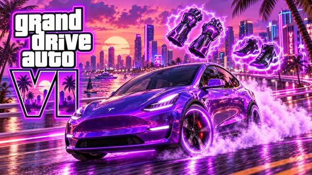 🌴 Miami Motion Drive⭐ — Fortnite Creative map