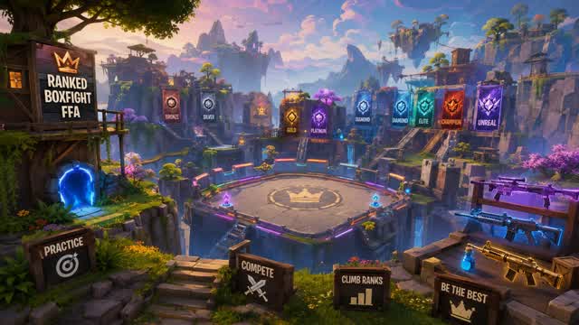 Ramps BoxFight FFA — Fortnite Creative map cover art