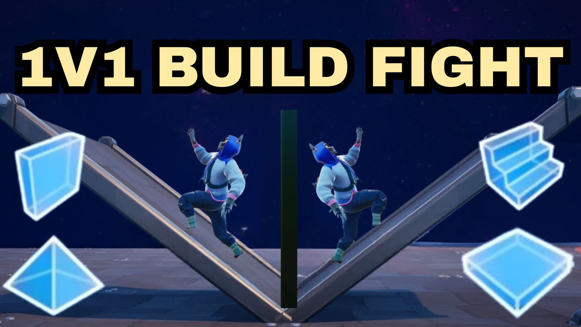 The worste 1v1 build fight — Fortnite Creative map