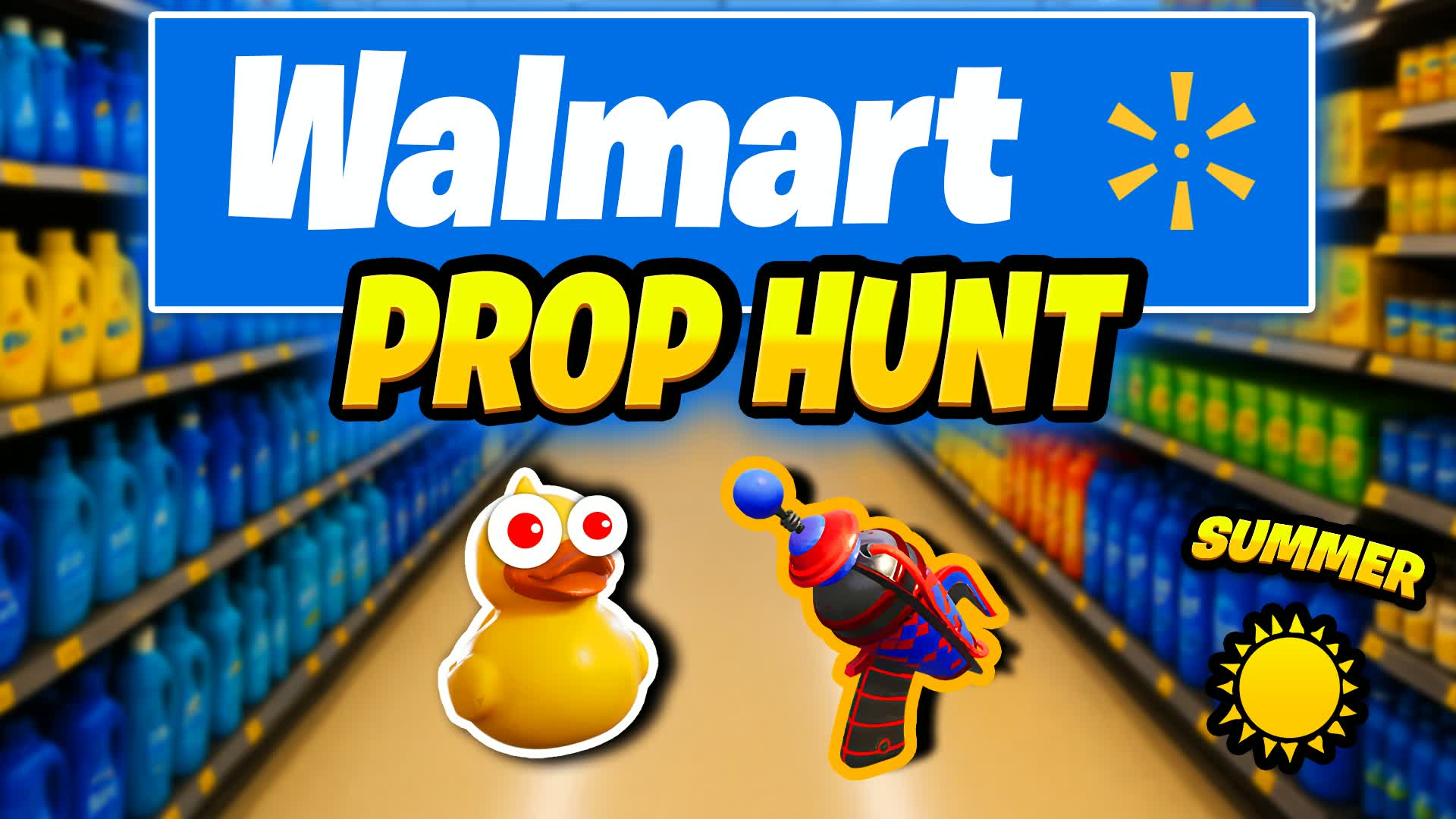 WALMART PROP HUNT HIDE AND SEEK — Fortnite Creative map
