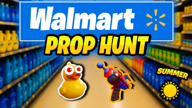 WALMART PROP HUNT HIDE AND SEEK — Fortnite Creative map