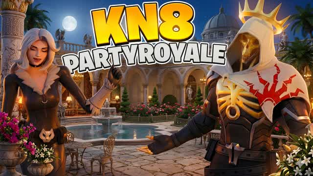 PARTY ROYALE KN8 2.0 — Fortnite Creative map cover art