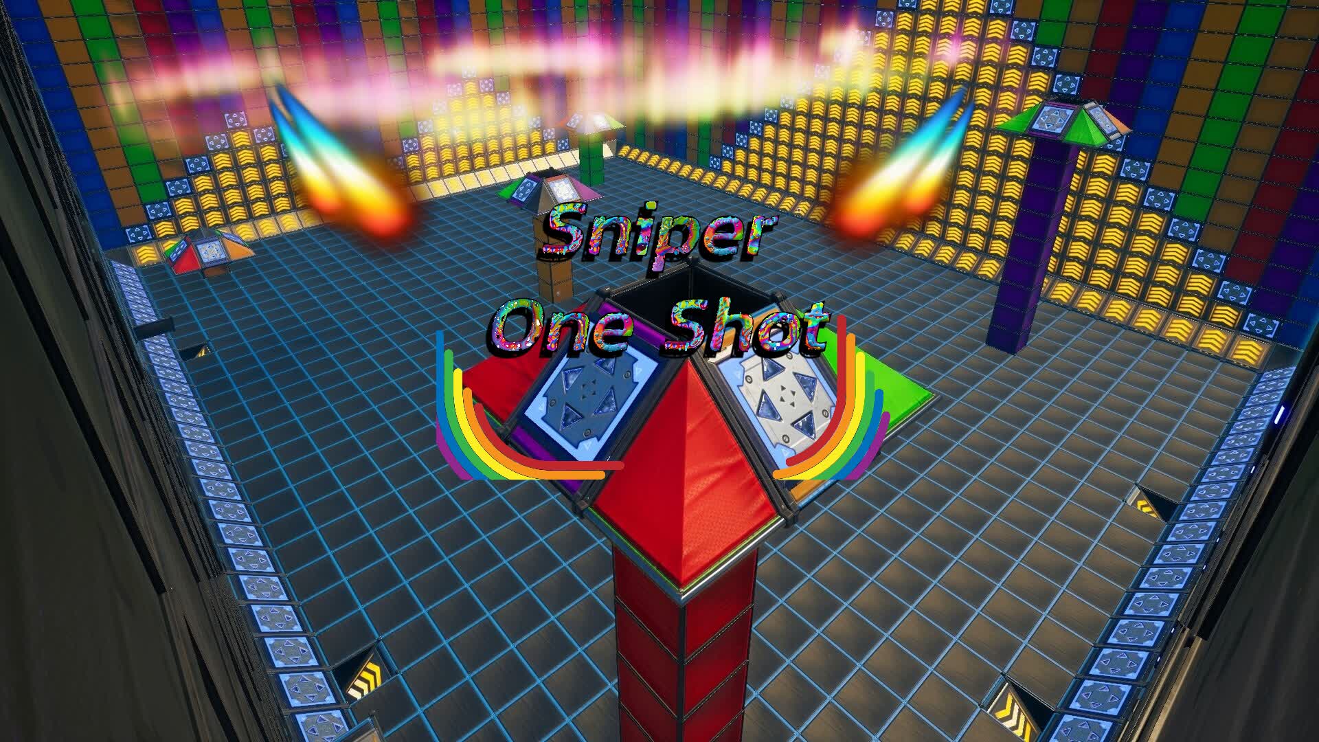 Rainbow One Shot Sniper — Fortnite Creative map
