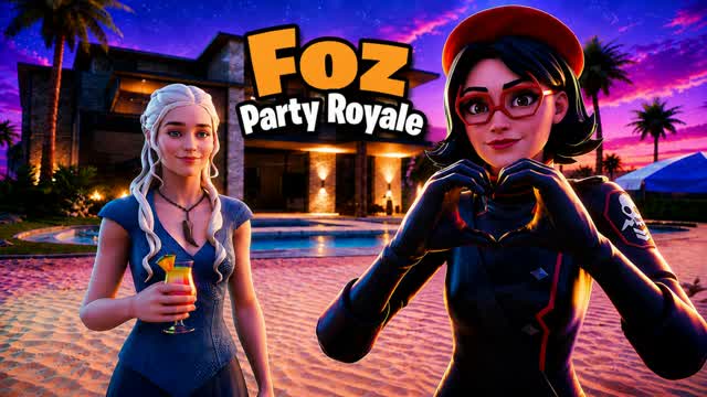 FOZ Party Royale 2.0 — Fortnite Creative map cover art