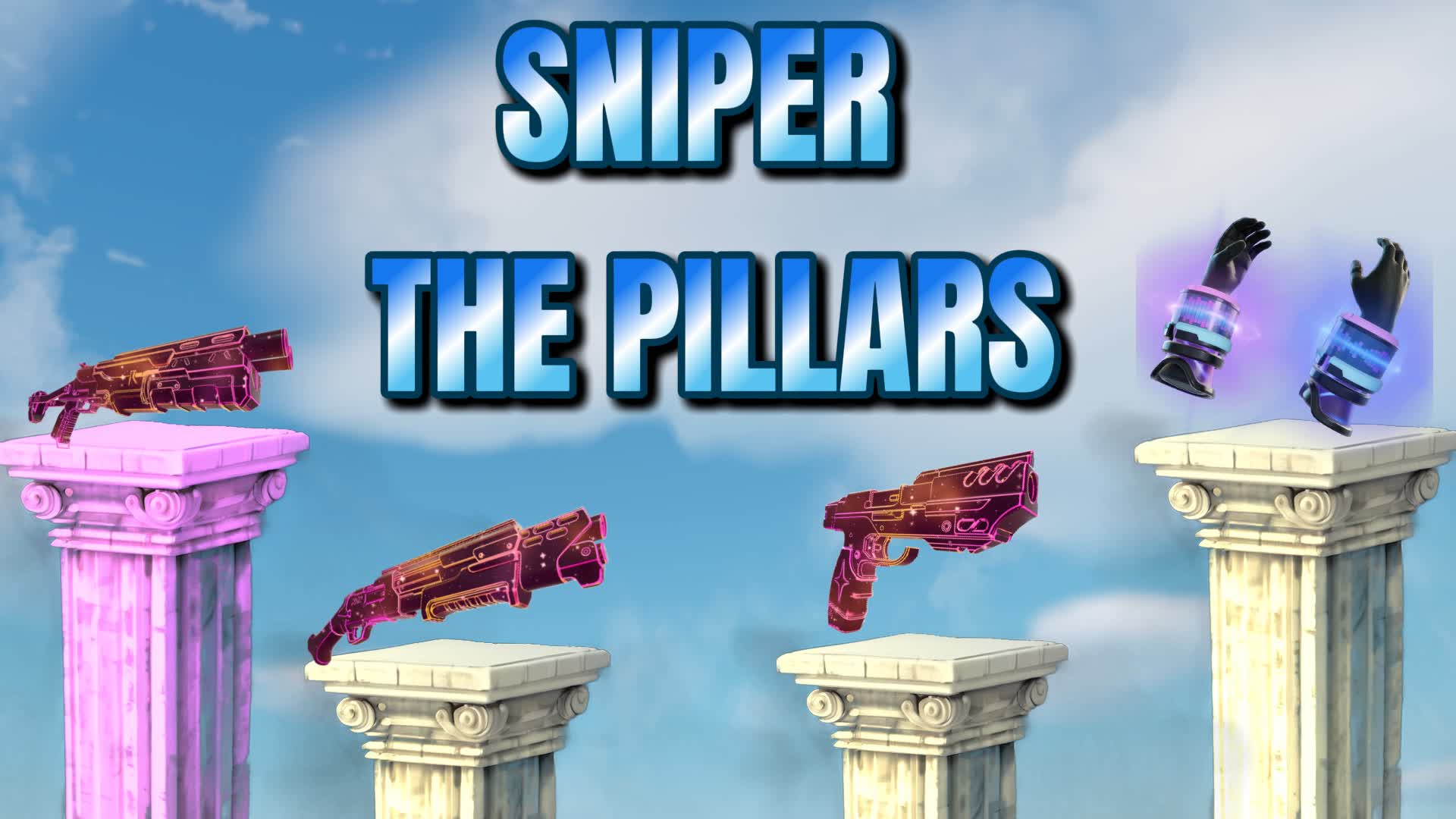 SNIPER THE PILLARS — Fortnite Creative map