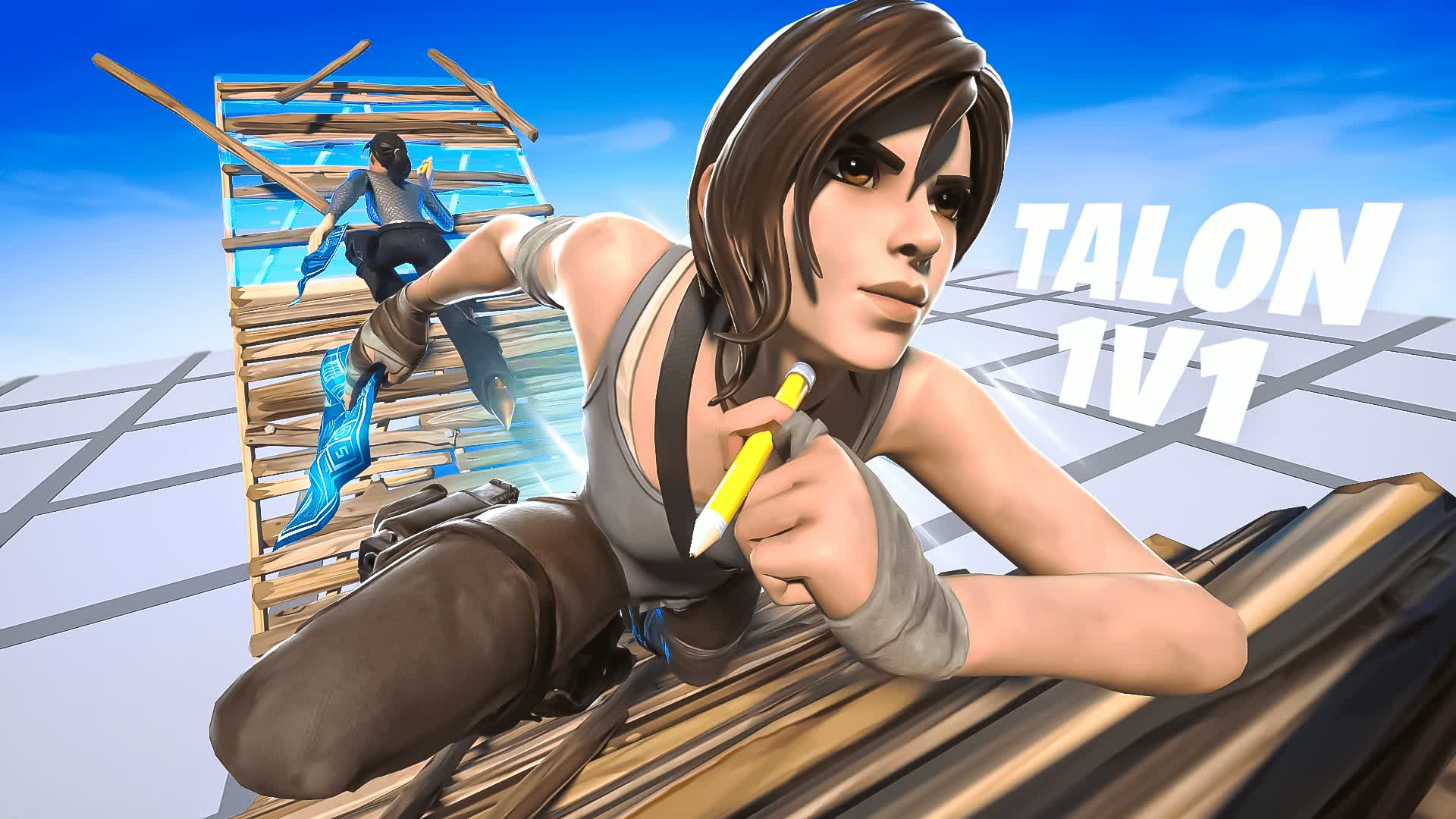 Talon 1v1 Build Fights (200 Pumps) — Fortnite Creative map