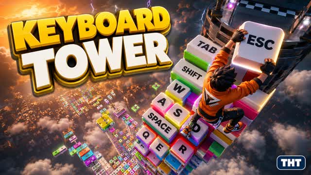 KEYBOARD TOWER - THT — Fortnite Creative map